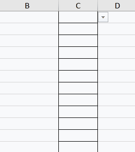 Вставка выпадающего списка в Excel